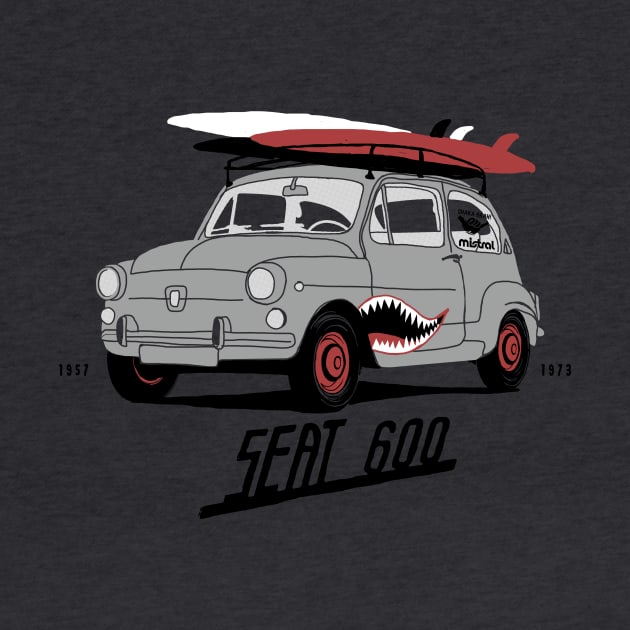 Seat 600 surf car by KUMAWAY